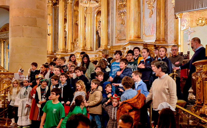 Celebración de Navidad en catequesis